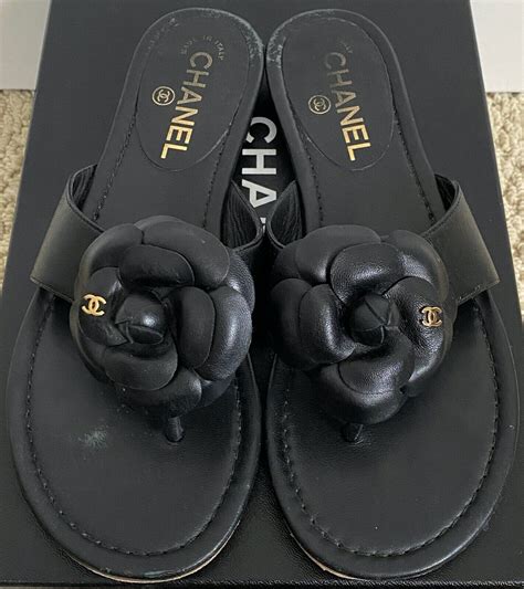 chanel flower sandals price